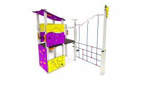 multijuegos con trepa infantil